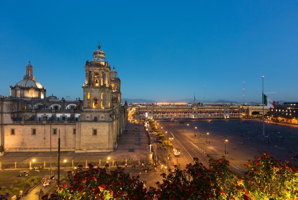 索卡洛中心酒店 墨西哥城 外观 照片