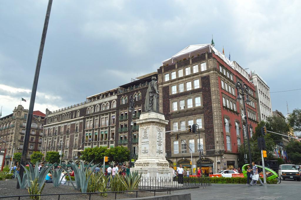 索卡洛中心酒店 墨西哥城 外观 照片
